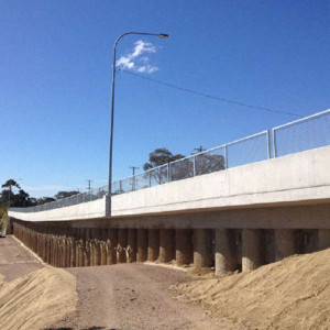 Highfields Retaining Wall